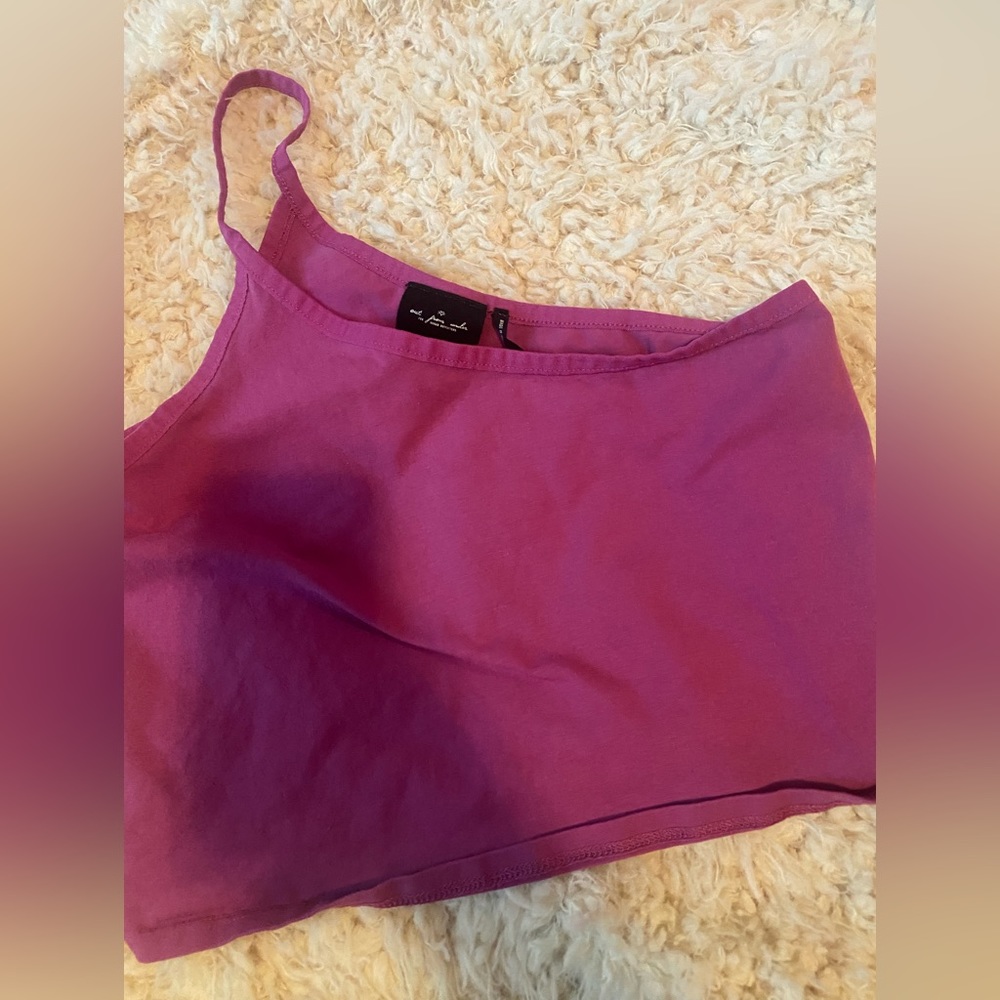 UO purple crop top (NWOT)